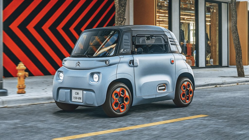 Você está visualizando atualmente Citroën apresenta microcarro elétrico Ami no evento do mercado livre