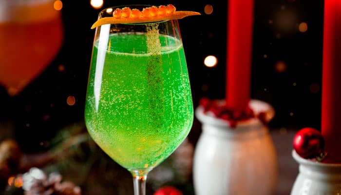 Drink Verde com Conhaque, uma deliciosa Bebida de Maça Verde, Imperdível!