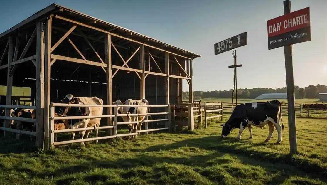 Descubra como o declínio das fazendas de laticínios impacta a agricultura e a economia.