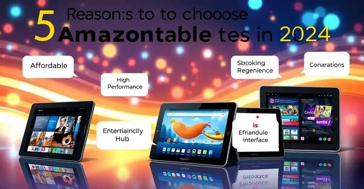 Descubra por que os tablets Amazon são a melhor escolha em 2024, com recursos e preços imbatíveis.