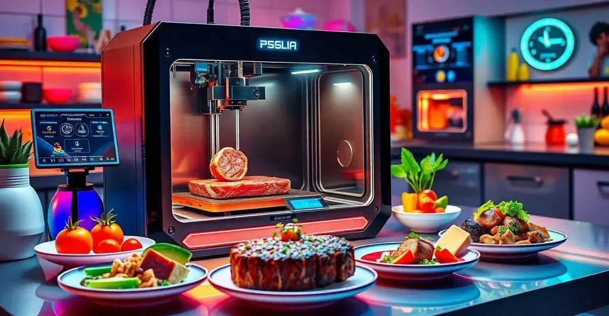 Descubra como a impressão 3D de carne pode revolucionar sua experiência gastronômica.