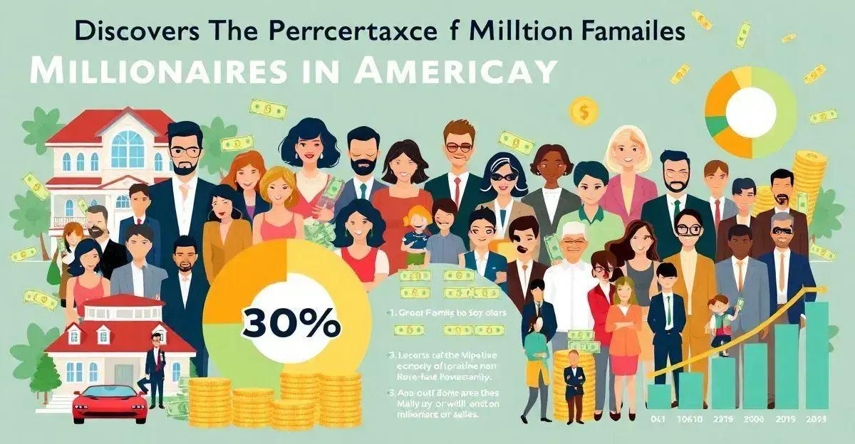 Você está visualizando atualmente Descubra a Percentagem de Milionários nas Famílias Americanas