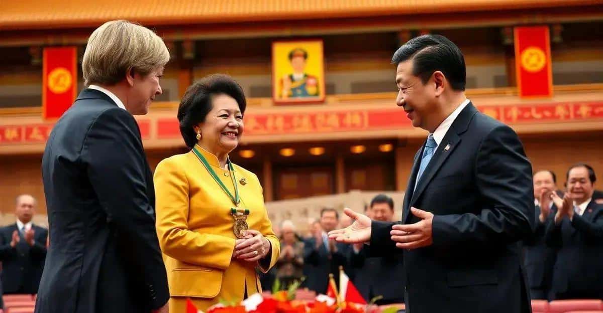 Dilma Rousseff recebeu a Medalha da Amizade da China em cerimônia com Xi Jinping.