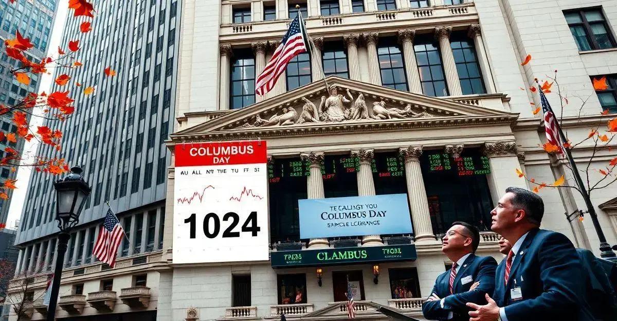 Leia mais sobre o artigo Feriados do Mercado Financeiro em 2024: Wall Street e Columbus Day