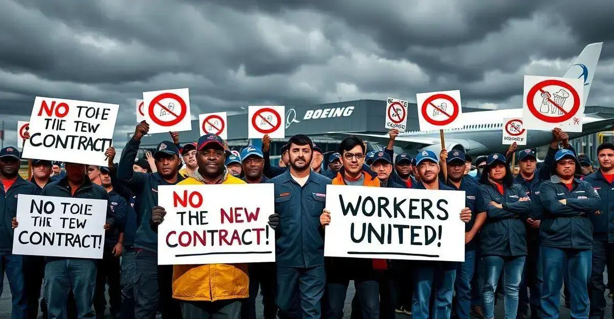 Leia mais sobre o artigo Greve da Boeing: Trabalhadores Rejeitam Nova Proposta de Contrato