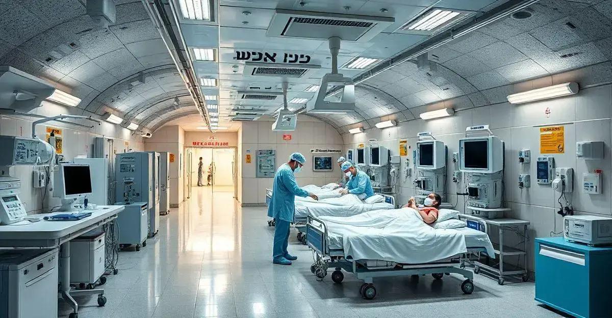 Descubra como o hospital Nahariya se adapta à guerra com Hezbollah.