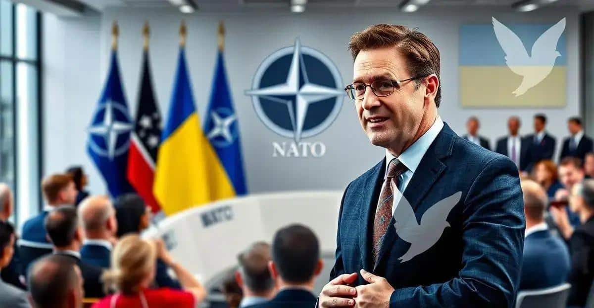 Ajuda à Ucrânia é prioridade do novo secretário-geral da Otan, Mark Rutte.