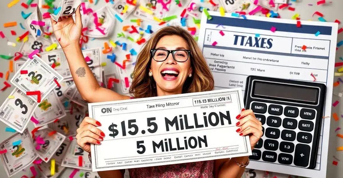 ohio mulher ganha 15m na loteria mas impostos reduzem para 4 5m