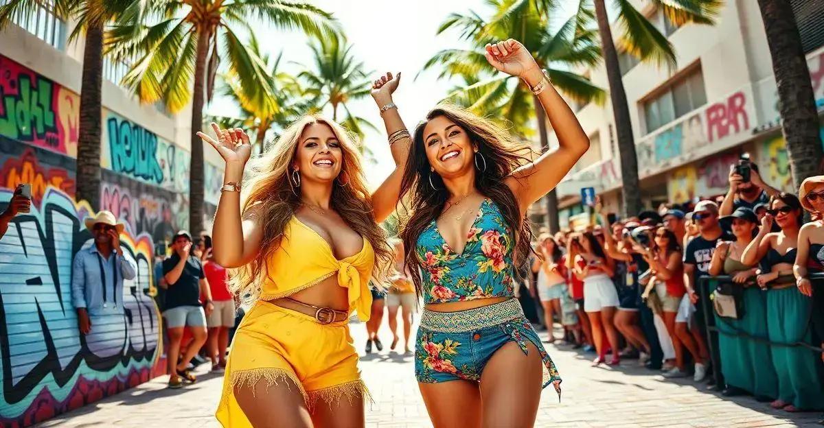 Shakira e Anitta se divertem em nova colaboração que promete agitar as redes sociais.