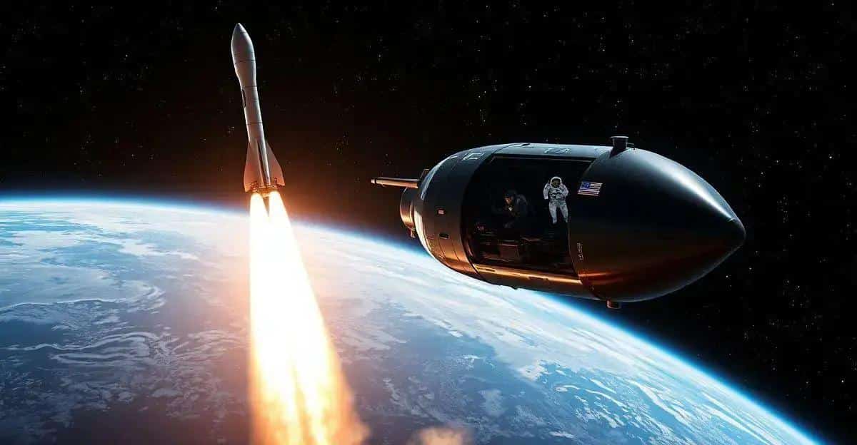 SpaceX Crew-9 enfrenta problemas de aterrissagem enquanto astronautas se dirigem à ISS.