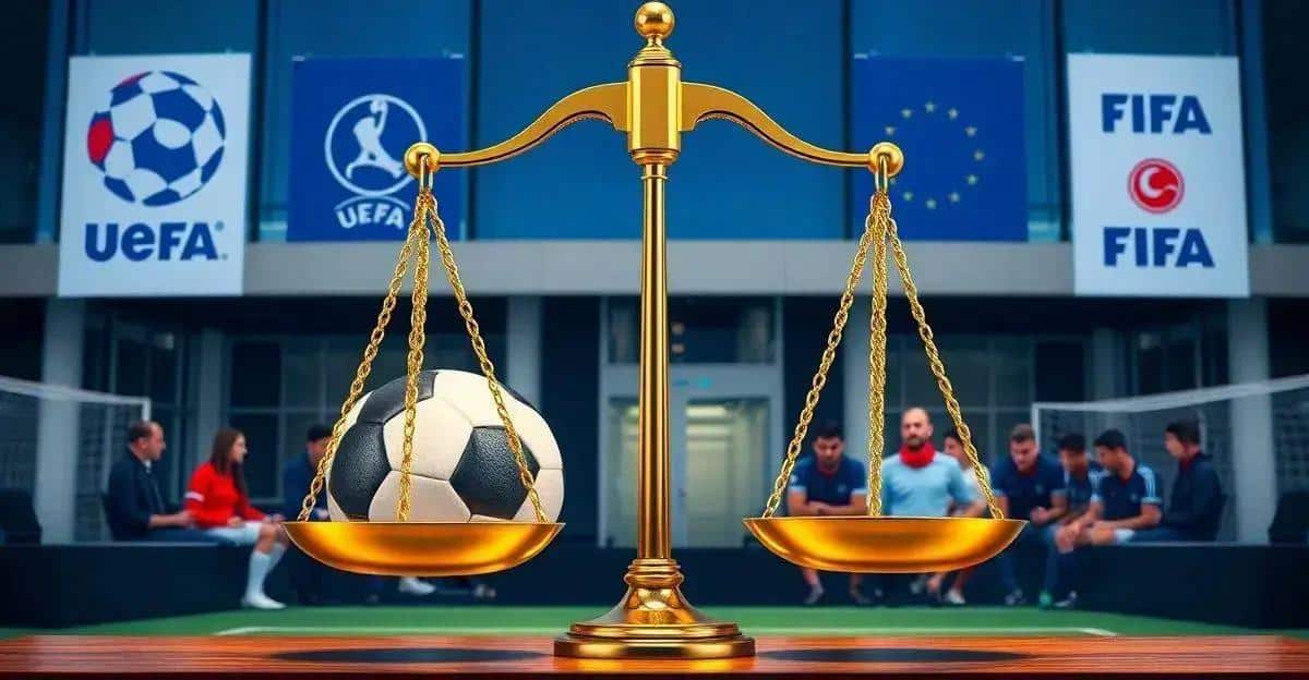 Transferências de jogadores violam leis da União Europeia, afirma o Tribunal de Justiça da UE.