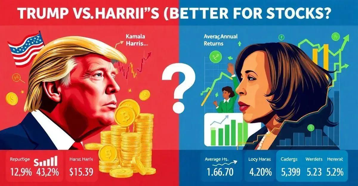 Leia mais sobre o artigo Trump ou Harris: Quem é Melhor para as Ações?