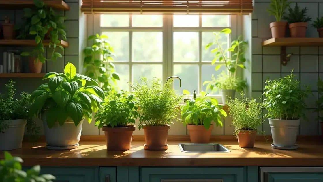 Como cuidar do seu jardim de ervas