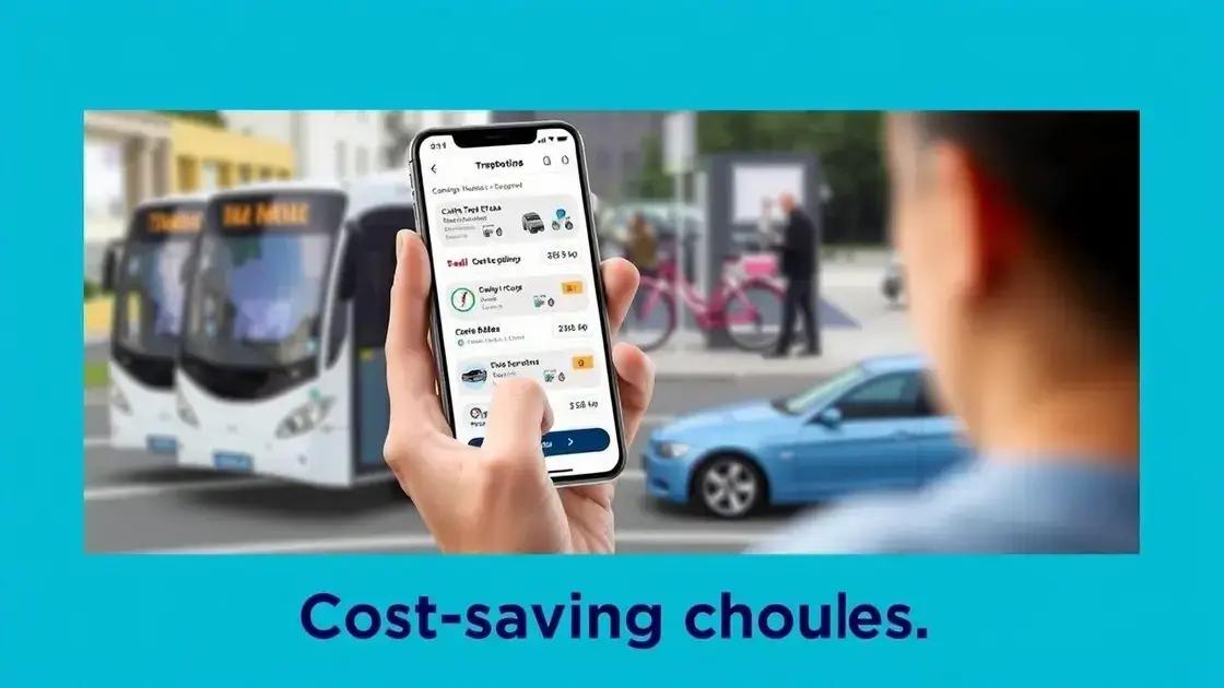 Como evitar gastos desnecessários com transporte