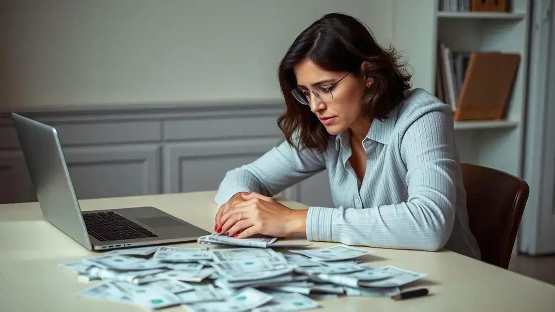Como lidar com dívidas durante o desemprego