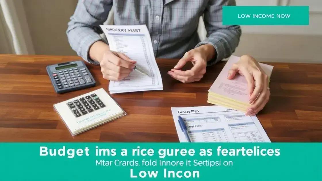 Estratégias para economizar com renda reduzida