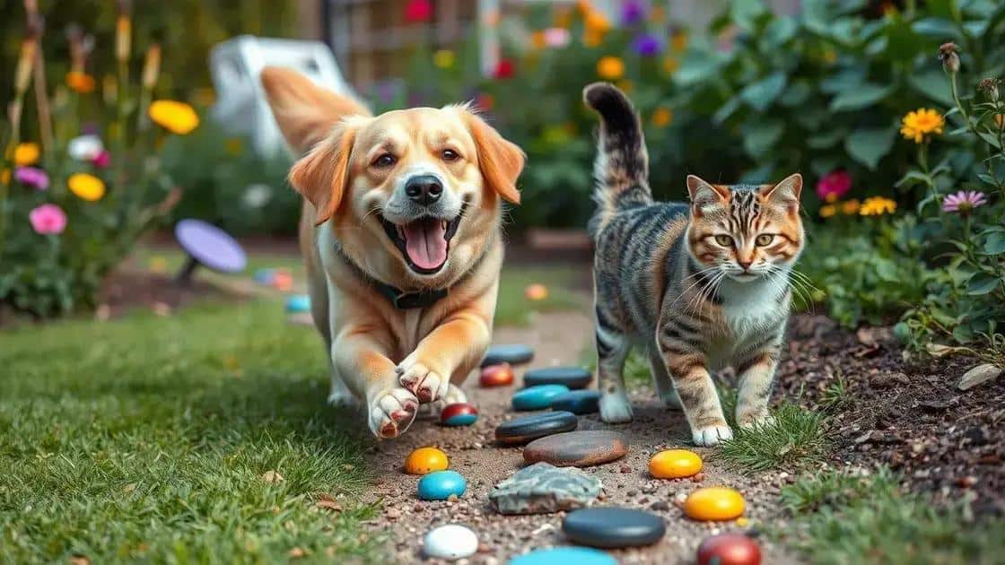 Leia mais sobre o artigo Crie uma Trilha Sensorial no Jardim para Enriquecer a Vida do seu Pet