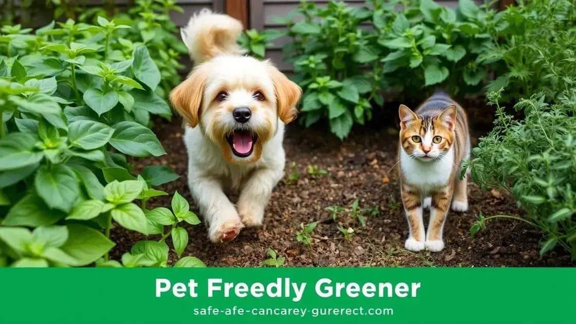 Plantas aromáticas seguras para cães e gatos