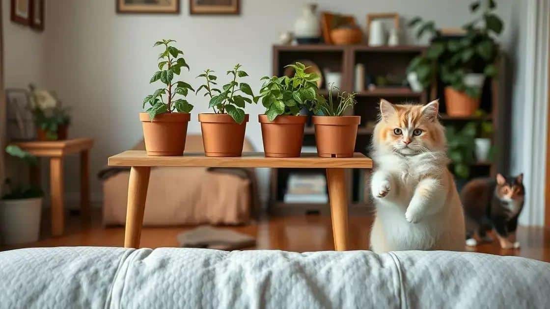 Dicas para integrar plantas na rotina com pets