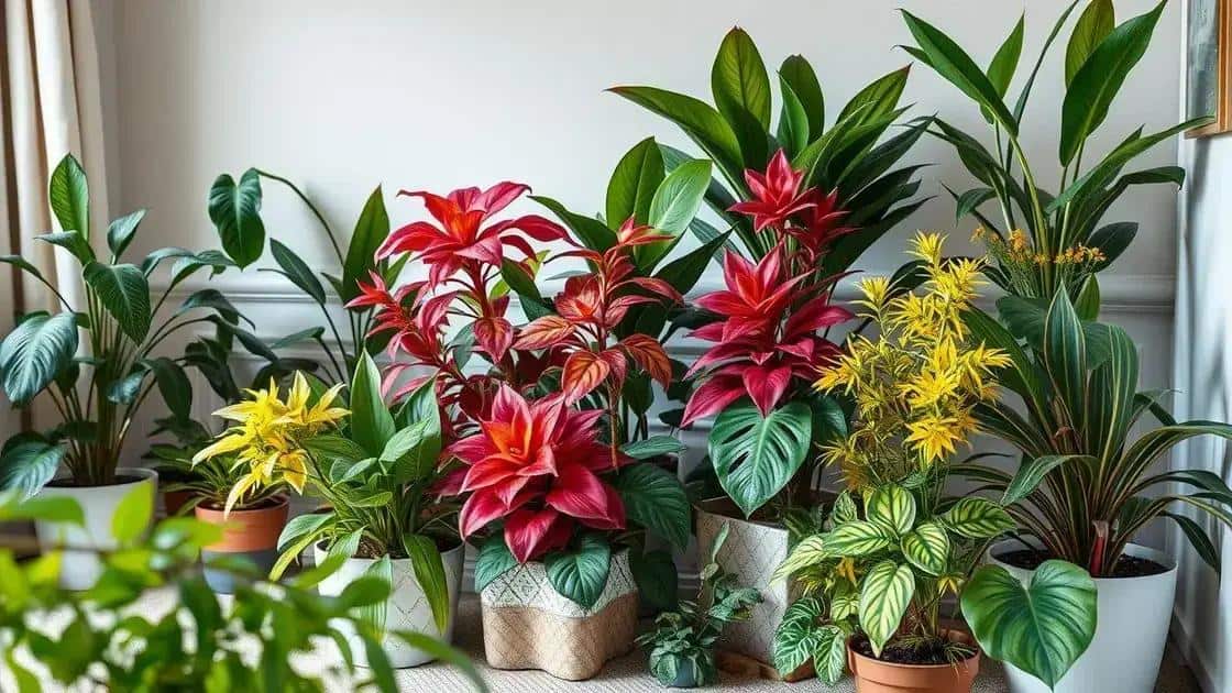 especies que adicionam cor e vida aos ambientes