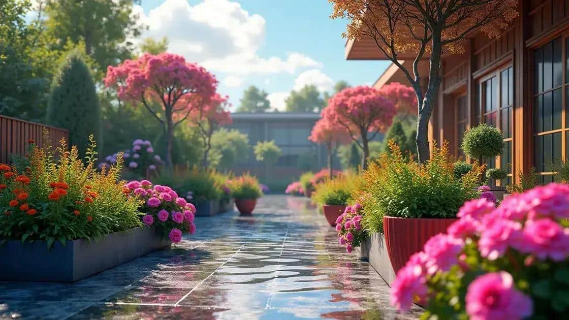 Vantagens de usar vasos autoirrigáveis na jardinagem