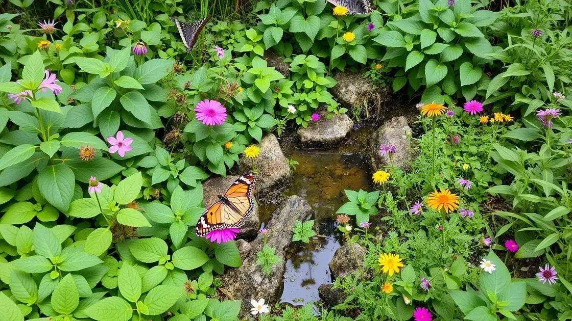 Dicas para criar um habitat seguro para borboletas