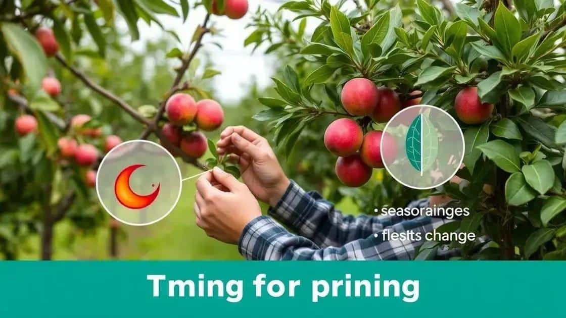 Quando podar suas árvores frutíferas