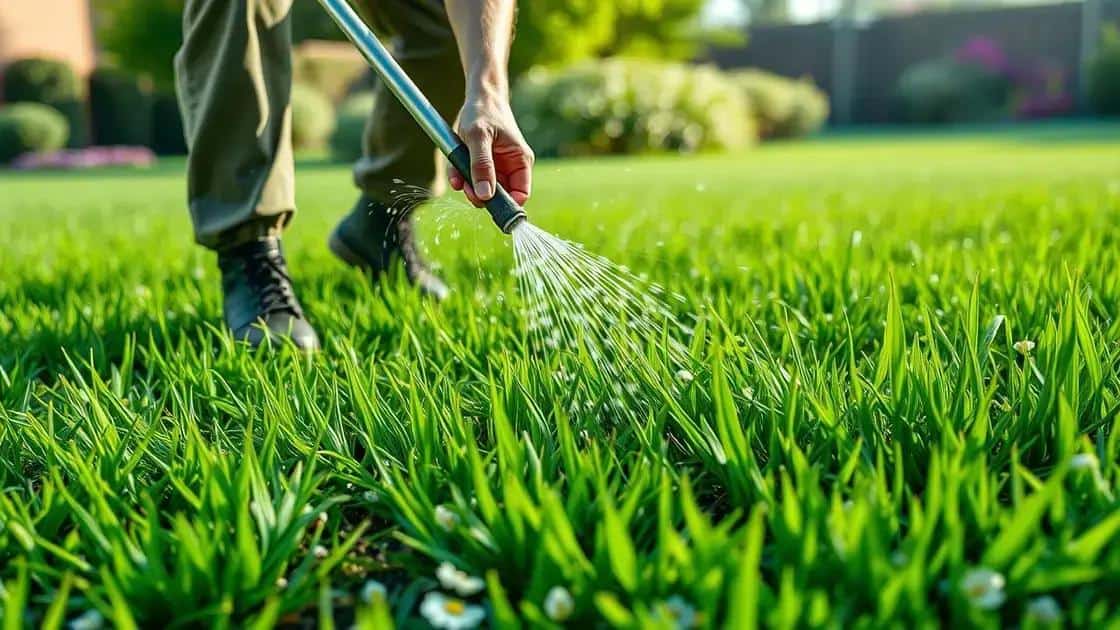 Passos para revitalizar o gramado