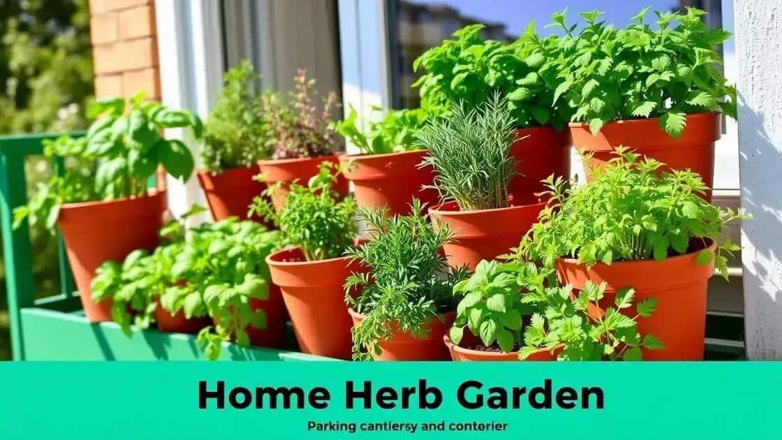 Como escolher o local ideal para sua horta aromática