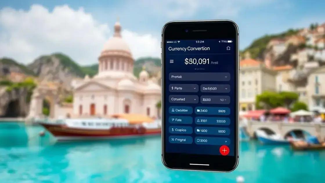 O que são apps de conversão de moeda?
