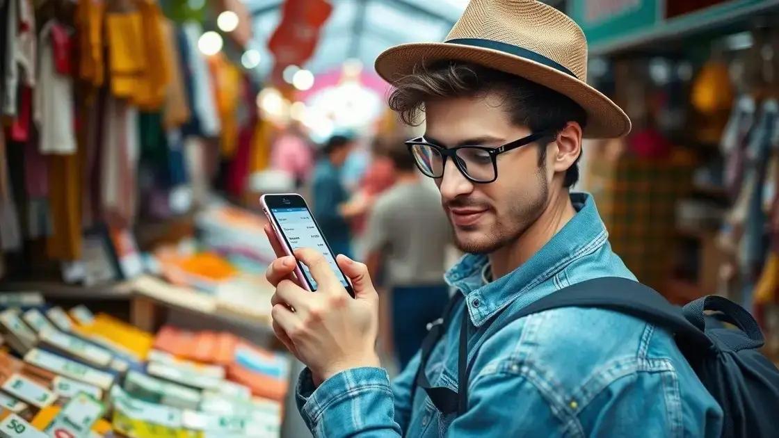 Como usar apps de conversão de moeda durante a viagem