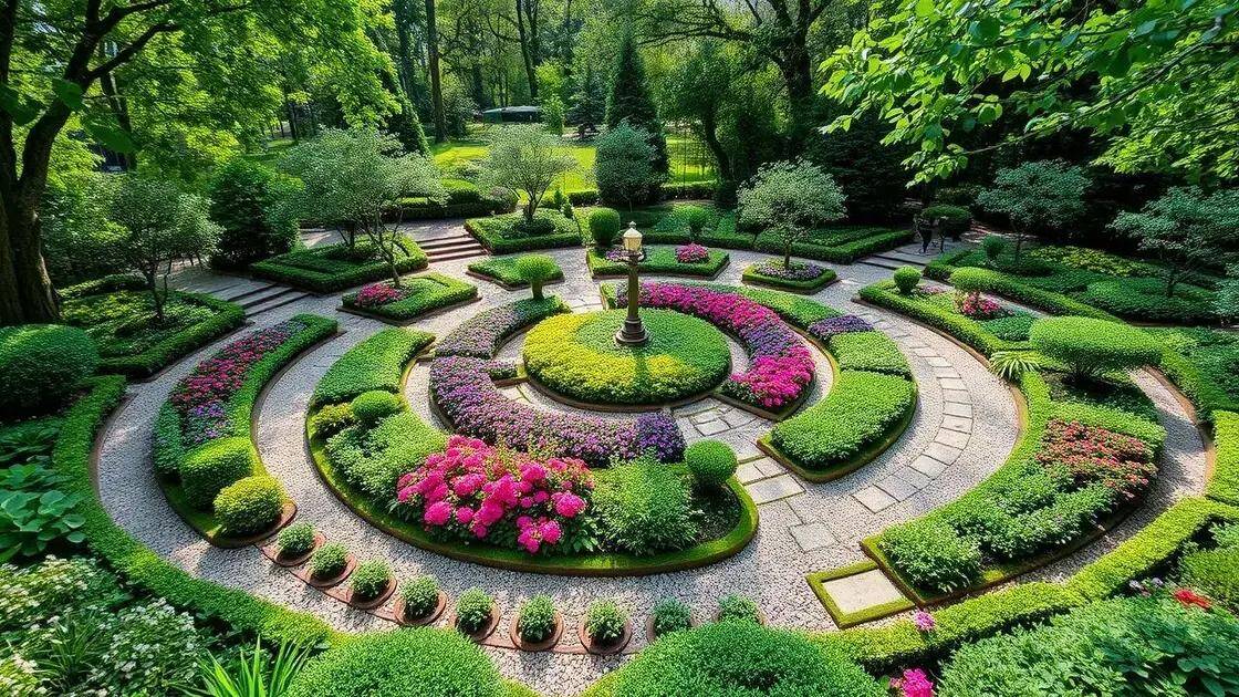 design em circulos concentricos o segredo dos paisagistas para jardins harmonicos