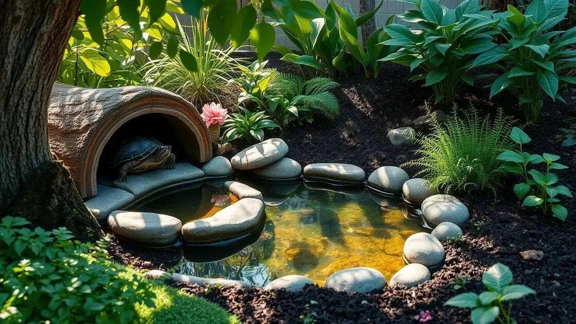 Como montar o ambiente ideal para suas tartarugas