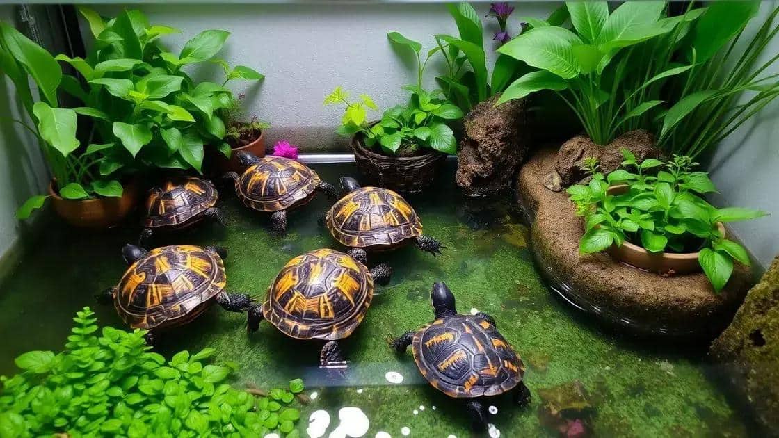 Benefícios de criar tartarugas em casa