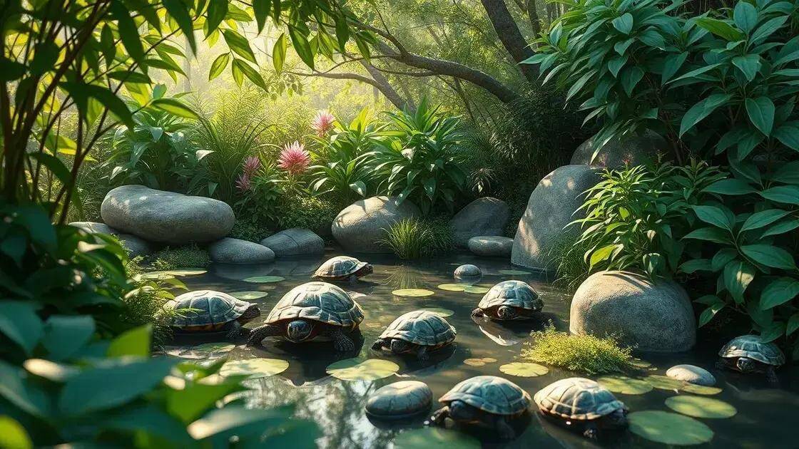 guia completo como criar um habitat perfeito para tartarugas no seu quintal