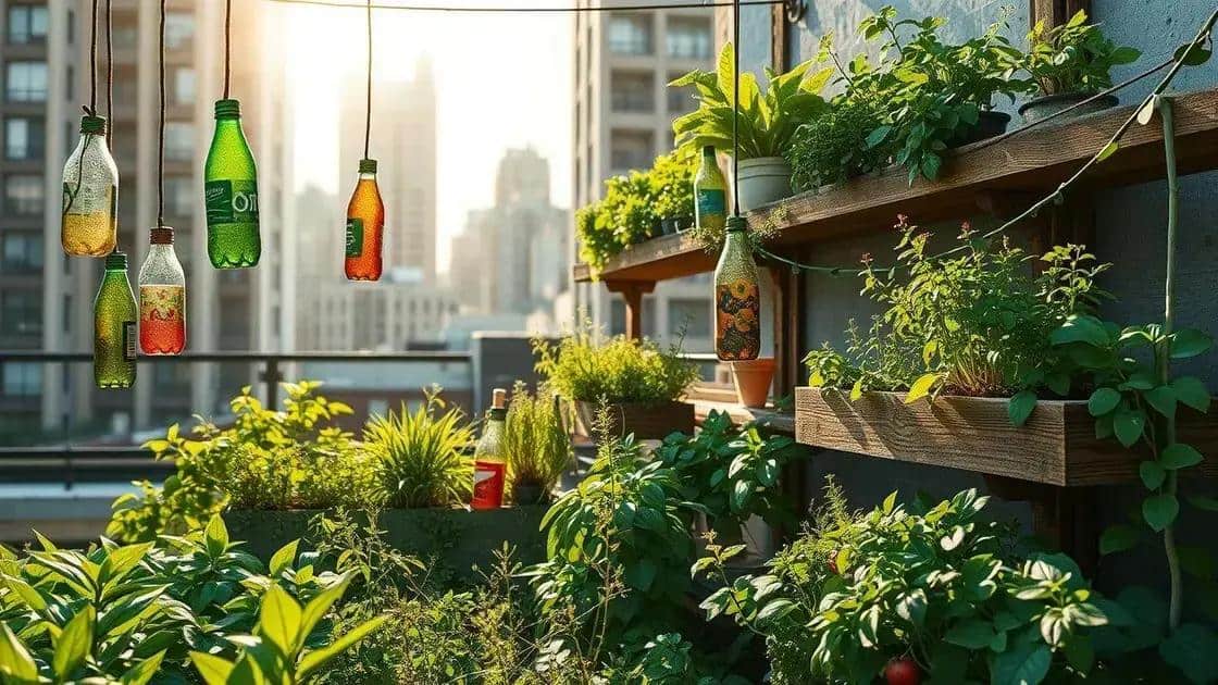 Vantagens de cultivar em garrafas