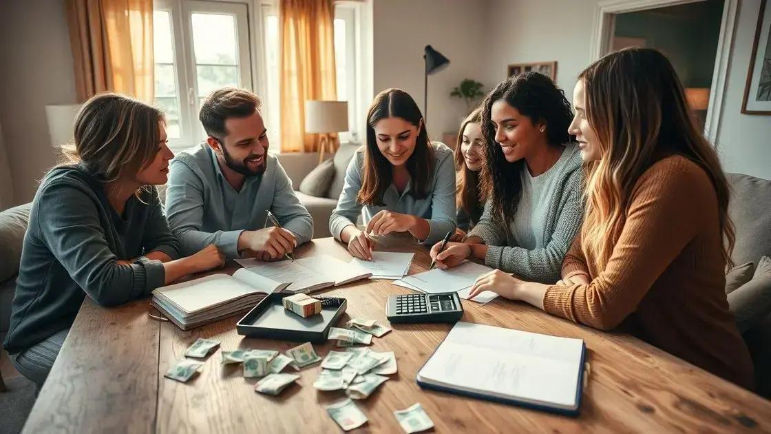 Exemplos reais de divisão de despesas bem-sucedida