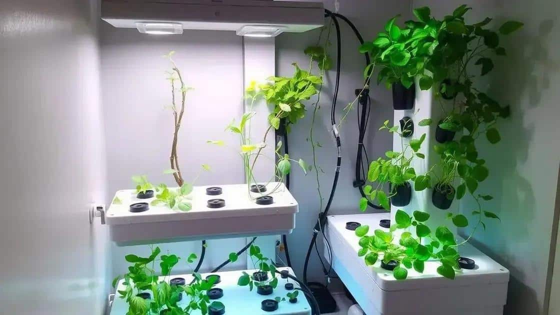 hidroponia ultra compacta o sistema que cabe em uma prateleira e produz salada para 4 pessoas