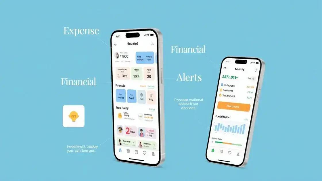 Funcionalidades essenciais nos melhores apps de finanças