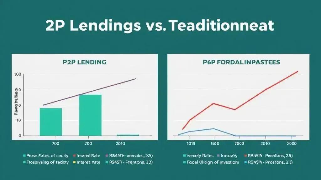 Comparação entre p2p lending e investimentos tradicionais