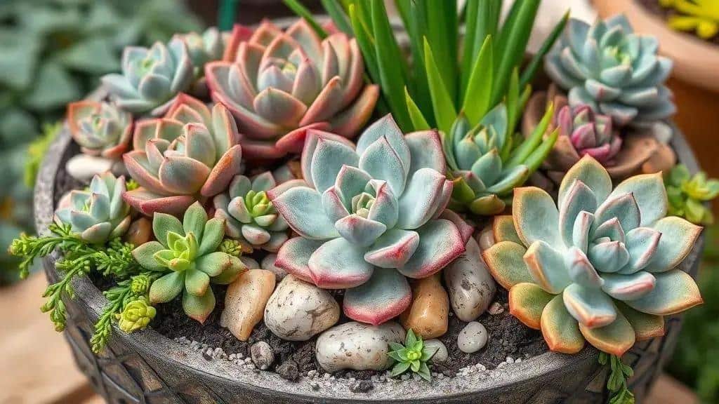 como montar seu vaso para suculentas